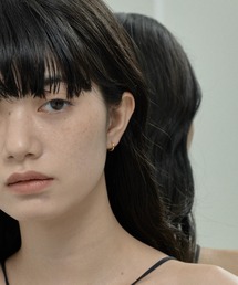 【ORLEAN】ミニフープ シンプルピアス 太さ1.6mm 316L