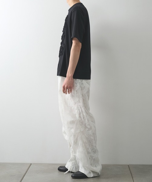 TAAKK（ターク）の「【TAAKK】T-Shirt（Tシャツ/カットソー・メンズ・ブラック/ホワイト/グレー・3/2）」の4枚目の写真