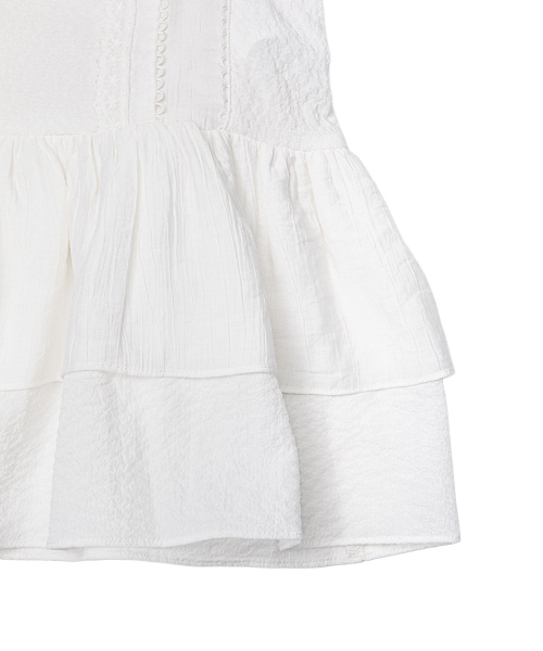 SCHISM INDUCING(スキズムインデューシング)の「COQUETTE MINI ONEPIECE WHITE(ワンピース・レディース・その他・FREE)」の5枚目の写真