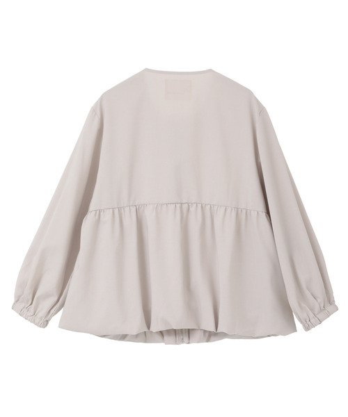 MELROSE claire（メルローズ クレール）の「【バルーンZIPブルゾン】（ブルゾン・レディース・ブラック/グレイッシュベージュ/ブラウン・FREE）」の13枚目の写真