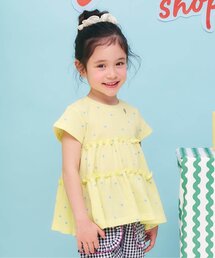 トップス（イエロー/黄色系・花柄・ボタニカル柄）ファッション通販