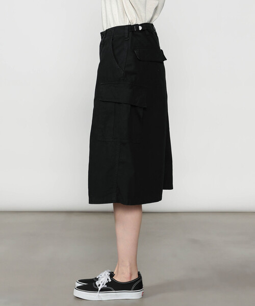 orSlow（オアスロウ）の「orSlow | 〈別注〉ARMY SKIRT BLACK WOMEN（スカート・レディース・ブラック・2/1）」の9枚目の写真