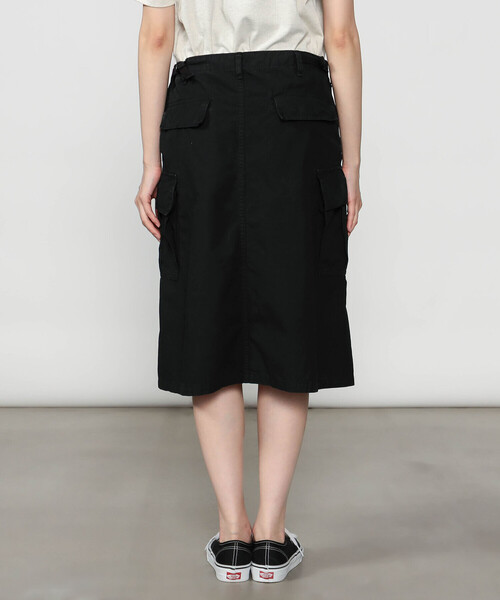 orSlow（オアスロウ）の「orSlow | 〈別注〉ARMY SKIRT BLACK WOMEN（スカート・レディース・ブラック・2/1）」の10枚目の写真