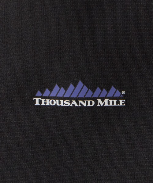 THOUSAND MILE(サウザンドマイル)の「THOUSAND MILE/サウザンドマイル SHORT SLEEVE T-SHIRT & LONG PANTS SET 2026年 夏 夏服(セットアップ・メンズ・ブラック・M/L/XL/XS)」の4枚目の写真