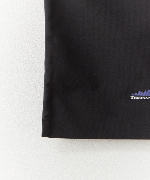 THOUSAND MILE(サウザンドマイル)の「THOUSAND MILE/サウザンドマイル SHORT SLEEVE T-SHIRT & LONG PANTS SET 2026年 夏 夏服(セットアップ・メンズ・ブラック・M/L/XL/XS)」の3枚目の写真