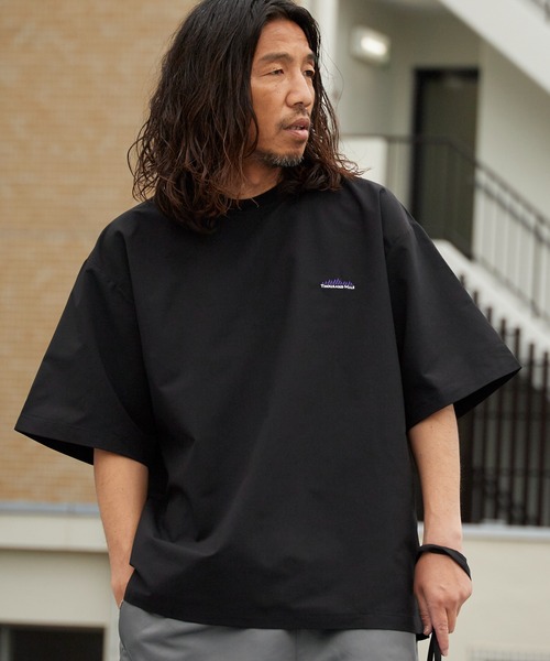 THOUSAND MILE(サウザンドマイル)の「THOUSAND MILE/サウザンドマイル SHORT SLEEVE T-SHIRT & LONG PANTS SET 2026年 夏 夏服(セットアップ・メンズ・ブラック・M/L/XL/XS)」の21枚目の写真