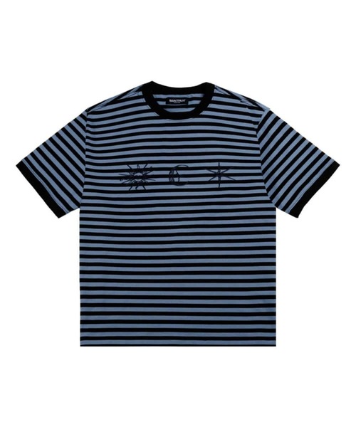SAINTPAIN(セイントペイン)の「SAINTPAIN/フォーチュンボーダーT(Tシャツ/カットソー・メンズ・ブルー/ブラック・MEDIUM)」の13枚目の写真