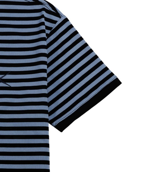 SAINTPAIN(セイントペイン)の「SAINTPAIN/フォーチュンボーダーT(Tシャツ/カットソー・メンズ・ブルー/ブラック・MEDIUM)」の15枚目の写真