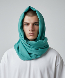 BORN SLIPPY（ボーンスリッピー）の「Crystal Stud Drift Scarf (Mint Breeze)（バンダナ/スカーフ）」