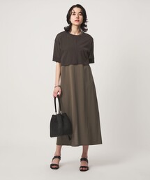 size SHORT/TALLあり］ワッシャー プリーツ ショートスリーブ