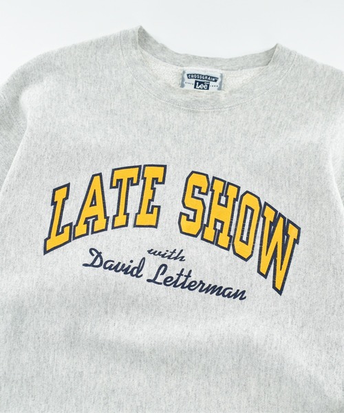 Lee（リー）の「【USED】90’s Lee “LATE SHOW” リバースタイプ スウェット USA製（スウェット・メンズ・グレー・LARGE）」の8枚目の写真