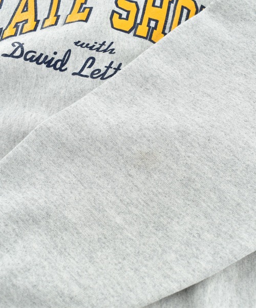 Lee（リー）の「【USED】90’s Lee “LATE SHOW” リバースタイプ スウェット USA製（スウェット・メンズ・グレー・LARGE）」の4枚目の写真