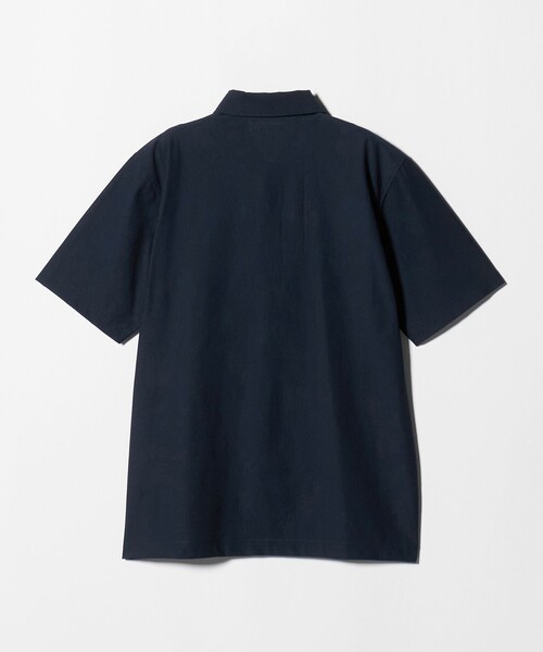 A DAY IN THE LIFE UNITED ARROWS(アデイインザライフユナイテッドアローズ)の「ドライメッシュ ボタンダウン ポロシャツ-吸水速乾・通気性-<A DAY IN THE LIFE>(ポロシャツ・メンズ・オリーブ/ネイビー/ライトグレー・M/XL/L)」の4枚目の写真