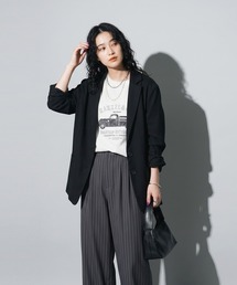 OWNth（オンス）の「ヴィンテージプリント ダメージ加工 綿100 Tシャツ（Tシャツ/カットソー）」