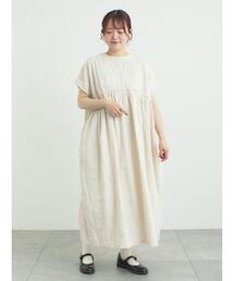 【tukuroi】コットンジャカードワンピース《WEB限定》