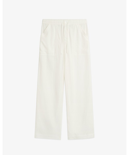 FRONT 11201(フロントワンワントゥーオーワン)の「Summer Rayon Easy Fatigue Pants(その他パンツ・メンズ・ホワイト・M/XL/L)」の1枚目の写真