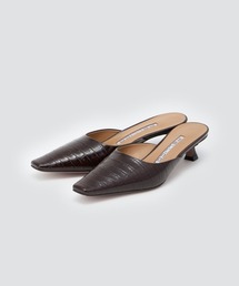 DAMA ミュール 3.5cm BROWN