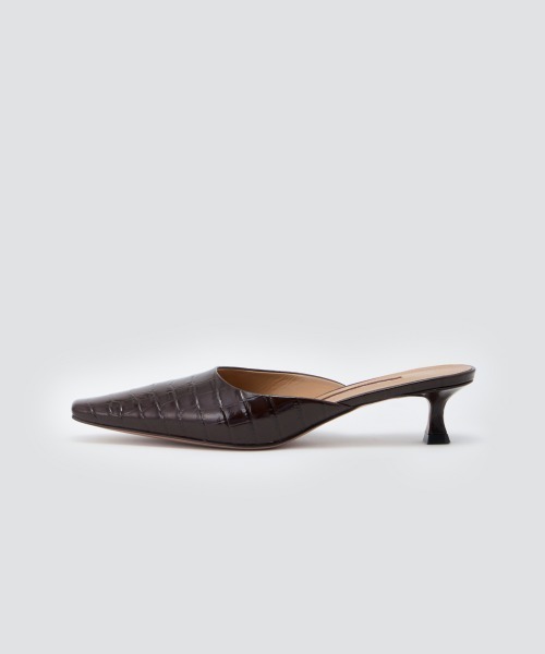 PELLICO(ペリーコ)の「DAMA ミュール 3.5cm BROWN(パンプス・レディース・ピンク・38/35/36/37)」の2枚目の写真