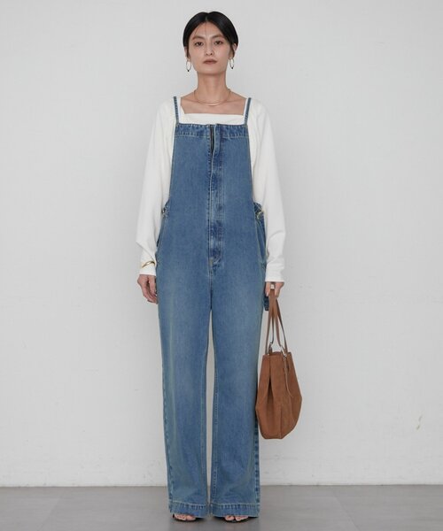 LOUNGEDRESS(ラウンジドレス)の「デニムオールインワン(つなぎ/オールインワン・レディース・ブラック/ブルー・SMALL/MEDIUM)」の7枚目の写真