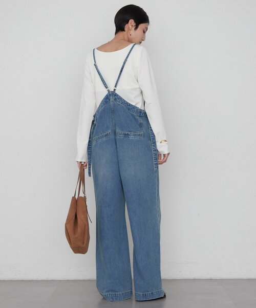 LOUNGEDRESS(ラウンジドレス)の「デニムオールインワン(つなぎ/オールインワン・レディース・ブラック/ブルー・SMALL/MEDIUM)」の5枚目の写真