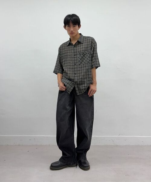 Millo Archive（ミロ アーカイブ）の「セールデニムパンツ [デニムブラック]（デニムパンツ・メンズ・その他・MEDIUM/LARGE/X-LARGE）」の7枚目の写真