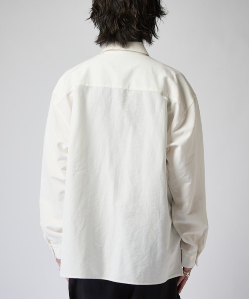 Lui's(ルイス)の「トリアセテートドライ シャツ(シャツ/ブラウス・メンズ・ホワイト/ブラック・M/S)」の17枚目の写真