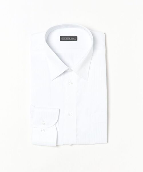 TETE HOMME(テットオム)の「アソート T/Cドレスシャツ / レギュラーカラービジネスシャツ(シャツ/ブラウス・メンズ・ホワイト系1/ホワイト系5/ホワイト系3/ホワイト系4/ホワイト系2・LARGE/MEDIUM/X-LARGE)」の1枚目の写真