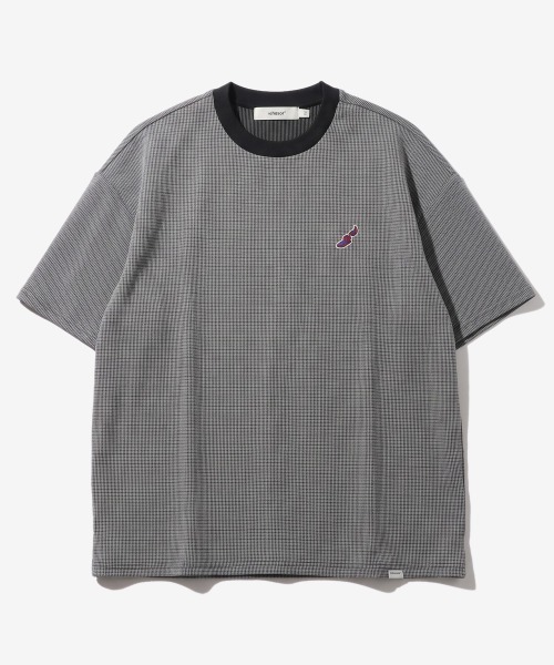 rehacer(レアセル)の「rehacer : Wave Multi Border CS(Tシャツ/カットソー・メンズ・チャコールグレー/ホワイト・LARGE/MEDIUM/X-LARGE)」の8枚目の写真