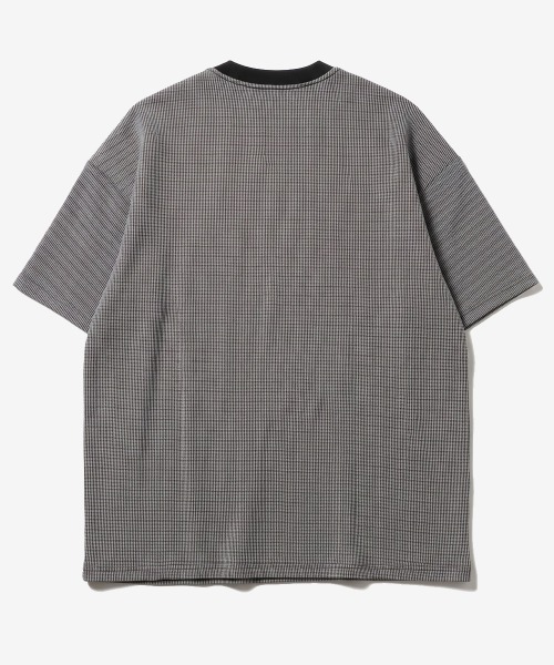rehacer(レアセル)の「rehacer : Wave Multi Border CS(Tシャツ/カットソー・メンズ・チャコールグレー/ホワイト・LARGE/MEDIUM/X-LARGE)」の9枚目の写真