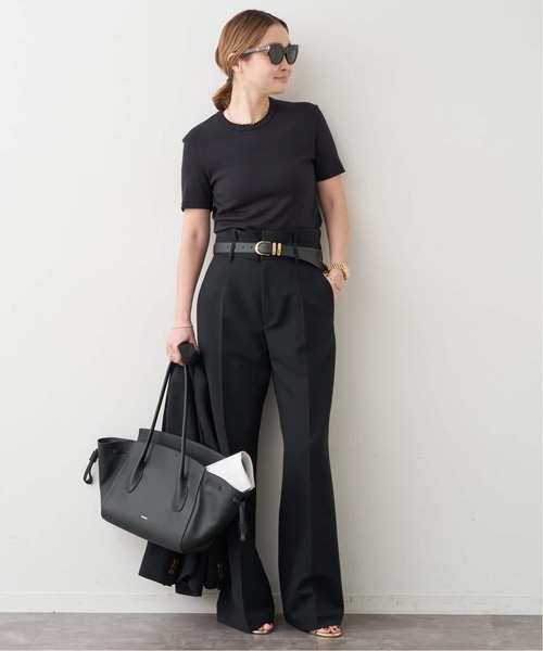 Deuxieme Classe（ドゥーズィエムクラス）の「*追加 AESTHETIC クルーネック  Tシャツ（Tシャツ/カットソー・レディース・ホワイト/ブラック・38/36）」の8枚目の写真