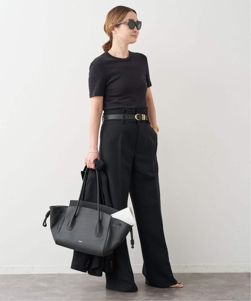 Deuxieme Classe（ドゥーズィエムクラス）の「*追加 AESTHETIC クルーネック  Tシャツ（Tシャツ/カットソー・レディース・ホワイト/ブラック・38/36）」の10枚目の写真