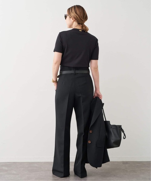 Deuxieme Classe（ドゥーズィエムクラス）の「*追加 AESTHETIC クルーネック  Tシャツ（Tシャツ/カットソー・レディース・ホワイト/ブラック・38/36）」の12枚目の写真