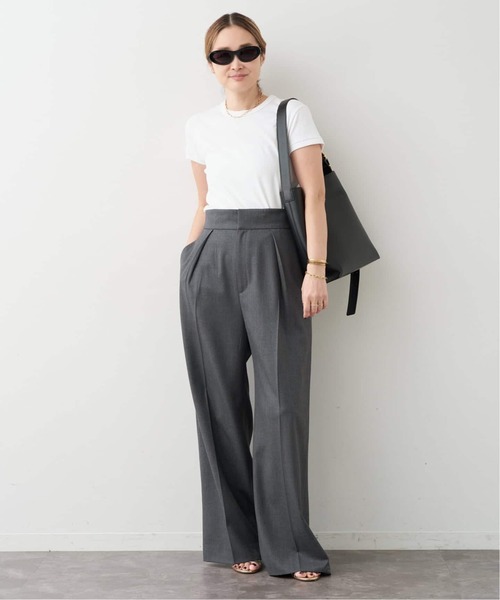 Deuxieme Classe（ドゥーズィエムクラス）の「*追加 AESTHETIC クルーネック  Tシャツ（Tシャツ/カットソー・レディース・ホワイト/ブラック・38/36）」の16枚目の写真