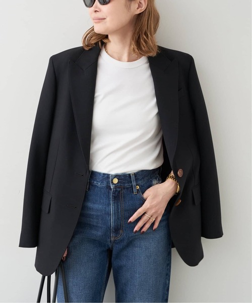 Deuxieme Classe（ドゥーズィエムクラス）の「*追加 AESTHETIC クルーネック  Tシャツ（Tシャツ/カットソー・レディース・ホワイト/ブラック・38/36）」の18枚目の写真
