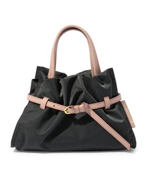 VIOLAd'ORO | VIOLAd'ORO MINI NYLON BIANCA トートバッグ(トートバッグ)