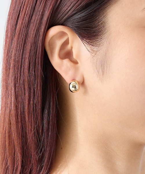 CALIN STANDARD(カリンスタンダード)の「◆金属アレルギー対応◆◆made in japan◆ 【高品質ポスト】【純金・純銀厚メッキ】ボール ジルコニアセラミックポストピアス(ピアス(両耳用)・レディース・シルバー/ピンクゴールド/ゴールド・FREE)」の1枚目の写真