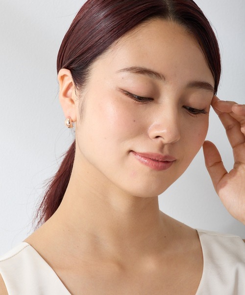 CALIN STANDARD(カリンスタンダード)の「◆金属アレルギー対応◆◆made in japan◆ 【高品質ポスト】【純金・純銀厚メッキ】ボール ジルコニアセラミックポストピアス(ピアス(両耳用)・レディース・シルバー/ピンクゴールド/ゴールド・FREE)」の20枚目の写真