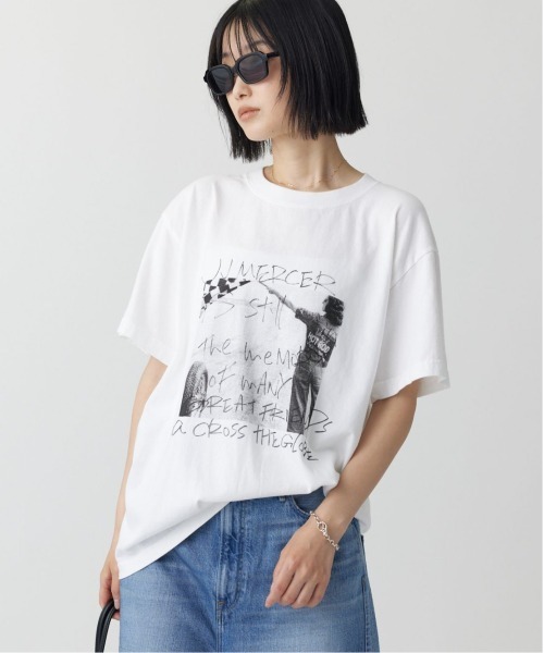 jj mercer(ジェイジェイマーサー)の「【J.J. Mercer】グラフィックTEE(Tシャツ/カットソー・レディース・ホワイト・フリー)」の1枚目の写真