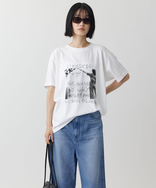 jj mercer(ジェイジェイマーサー)の「【J.J. Mercer】グラフィックTEE(Tシャツ/カットソー・レディース・ホワイト・フリー)」の2枚目の写真
