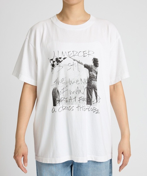 jj mercer(ジェイジェイマーサー)の「【J.J. Mercer】グラフィックTEE(Tシャツ/カットソー・レディース・ホワイト・フリー)」の10枚目の写真