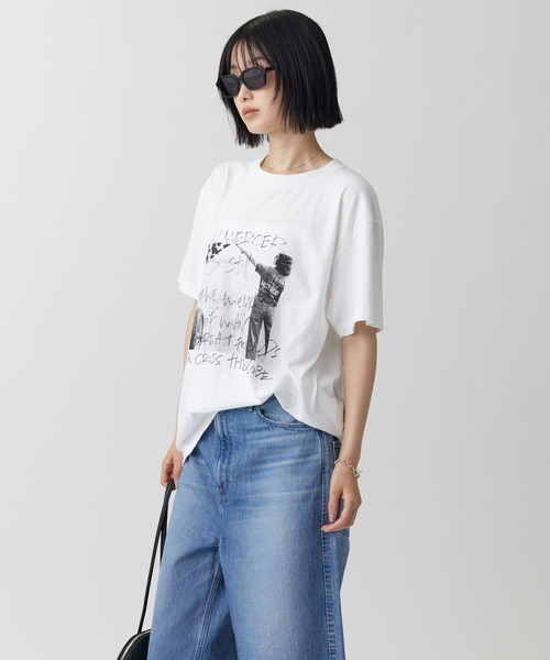jj mercer(ジェイジェイマーサー)の「【J.J. Mercer】グラフィックTEE(Tシャツ/カットソー・レディース・ホワイト・フリー)」の3枚目の写真