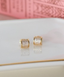 キュービックカーブピアス