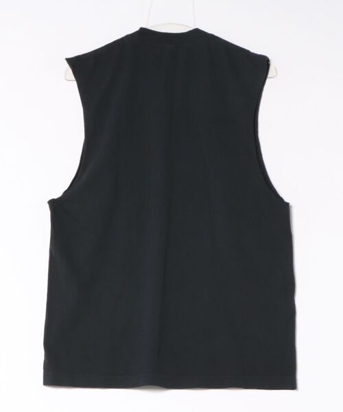 LOS ANGELES APPAREL(ロサンゼルスアパレル)の「ロサンゼルスアパレル ノースリーブTシャツ ガーメントダイ(その他トップス・メンズ・ホワイト/ブラック・SMALL/MEDIUM/LARGE/X-LARGE)」の3枚目の写真