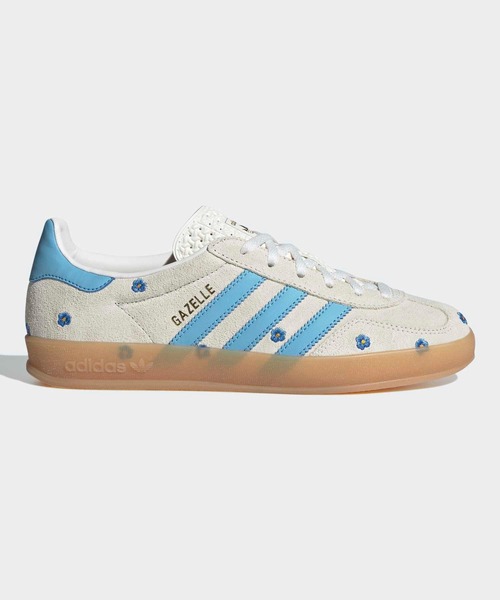 adidas(アディダス)の「ガゼル インドア / Gazelle Indoor / アディダスオリジナルス adidas Originals(スニーカー・レディース・ホワイト・22.0cm/22.5cm/23.0cm/23.5cm/24.0cm/24.5cm/25.0cm/25.5cm/26.0cm/26.5cm/27.0cm/27.5cm/28.0cm/28.5cm/29.0cm/30.0cm)」の1枚目の写真