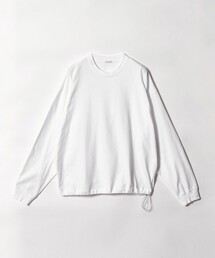 【WEB限定】クリア コットン アジャスト クルーネック カットソー