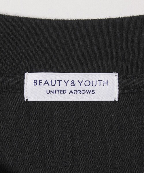 BEAUTY&YOUTH UNITED ARROWS(ビューティーアンドユースユナイテッドアローズ)の「【WEB限定】クリア コットン アジャスト クルーネック カットソー(Tシャツ/カットソー・メンズ・ホワイト/ブラック/ライトブルー・S/L/M)」の12枚目の写真