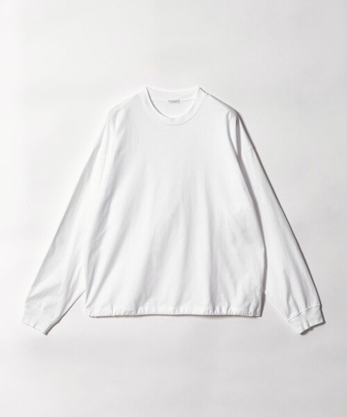 BEAUTY&YOUTH UNITED ARROWS(ビューティーアンドユースユナイテッドアローズ)の「【WEB限定】クリア コットン アジャスト クルーネック カットソー(Tシャツ/カットソー・メンズ・ホワイト/ブラック/ライトブルー・S/L/M)」の18枚目の写真