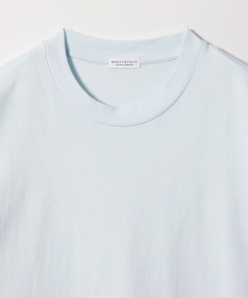 BEAUTY&YOUTH UNITED ARROWS(ビューティーアンドユースユナイテッドアローズ)の「【WEB限定】クリア コットン アジャスト クルーネック カットソー(Tシャツ/カットソー・メンズ・ホワイト/ブラック/ライトブルー・S/L/M)」の22枚目の写真