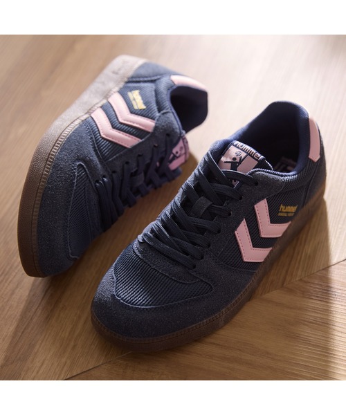 hummel(ヒュンメル)の「hummel/ヒュンメル HANDBALL PERFEKT MS(スニーカー・レディース・ブラック/ピンク・26.5cm/25cm/24cm/23cm/28cm/27cm/25.5cm/22.5cm)」の16枚目の写真