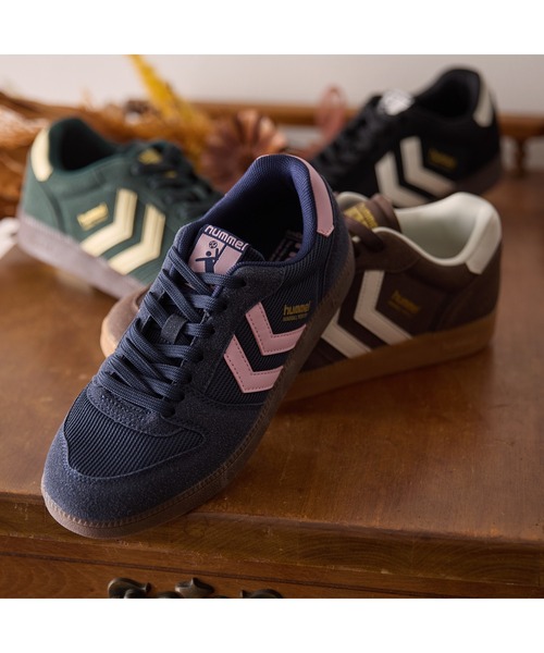 hummel(ヒュンメル)の「hummel/ヒュンメル HANDBALL PERFEKT MS(スニーカー・レディース・ブラック/ピンク・26.5cm/25cm/24cm/23cm/28cm/27cm/25.5cm/22.5cm)」の18枚目の写真
